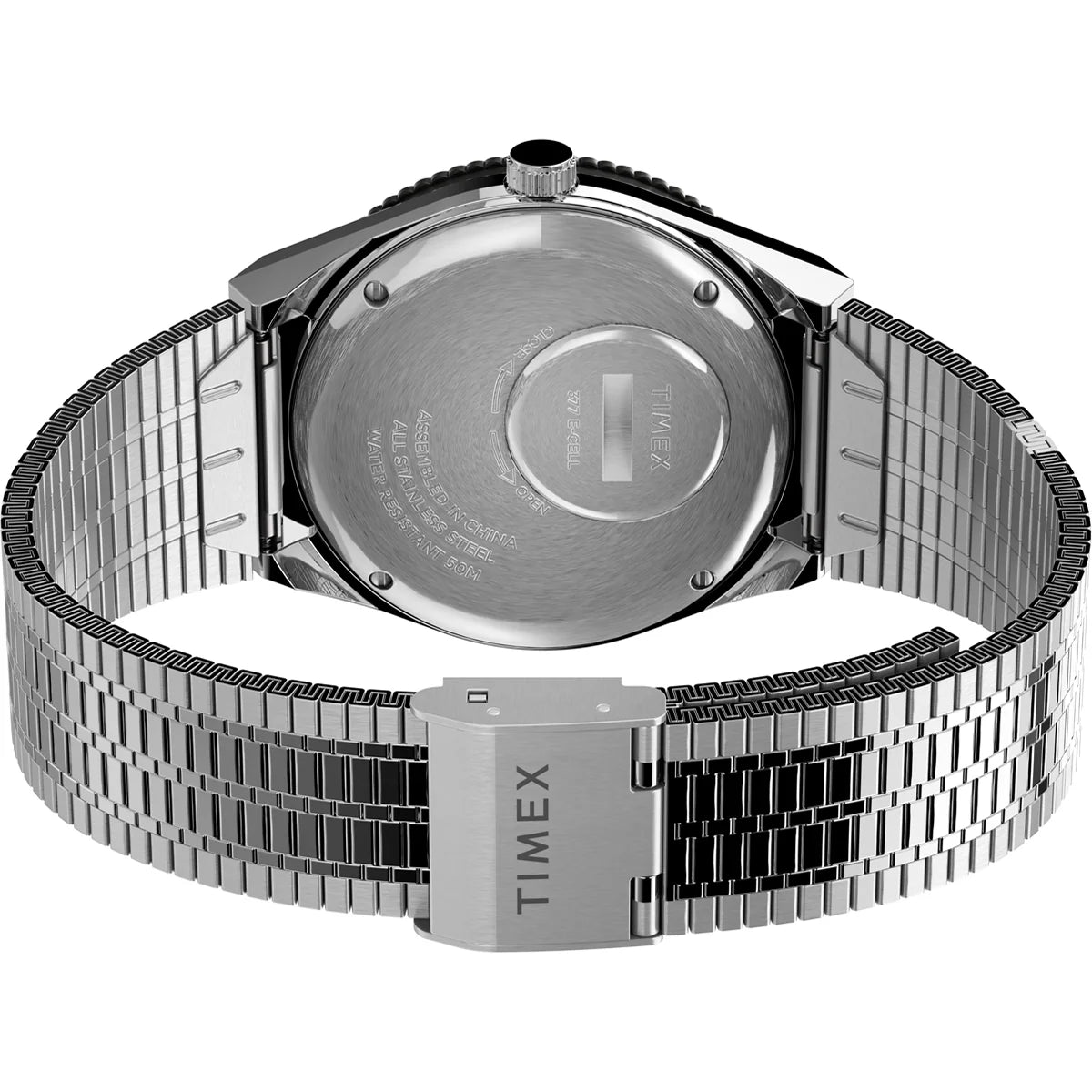 Timex Q Reissue 38mm Stainless Steel Bracelet Men's Watch - TW2U61000U9