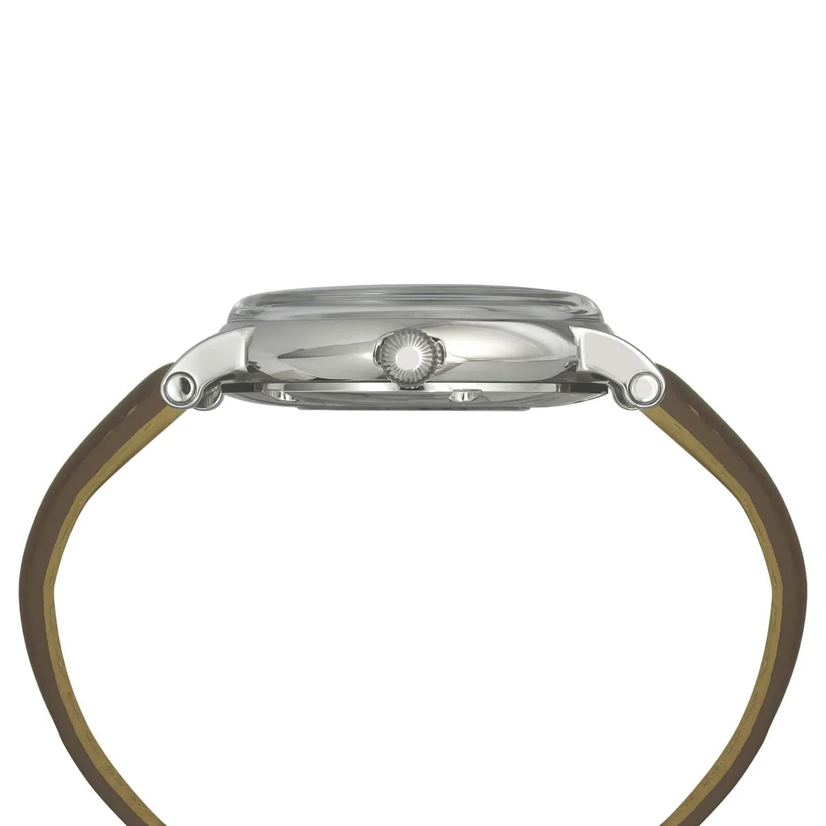 Timex E Class Men's Green Dial Round Case Automatic Watch TWEG16717