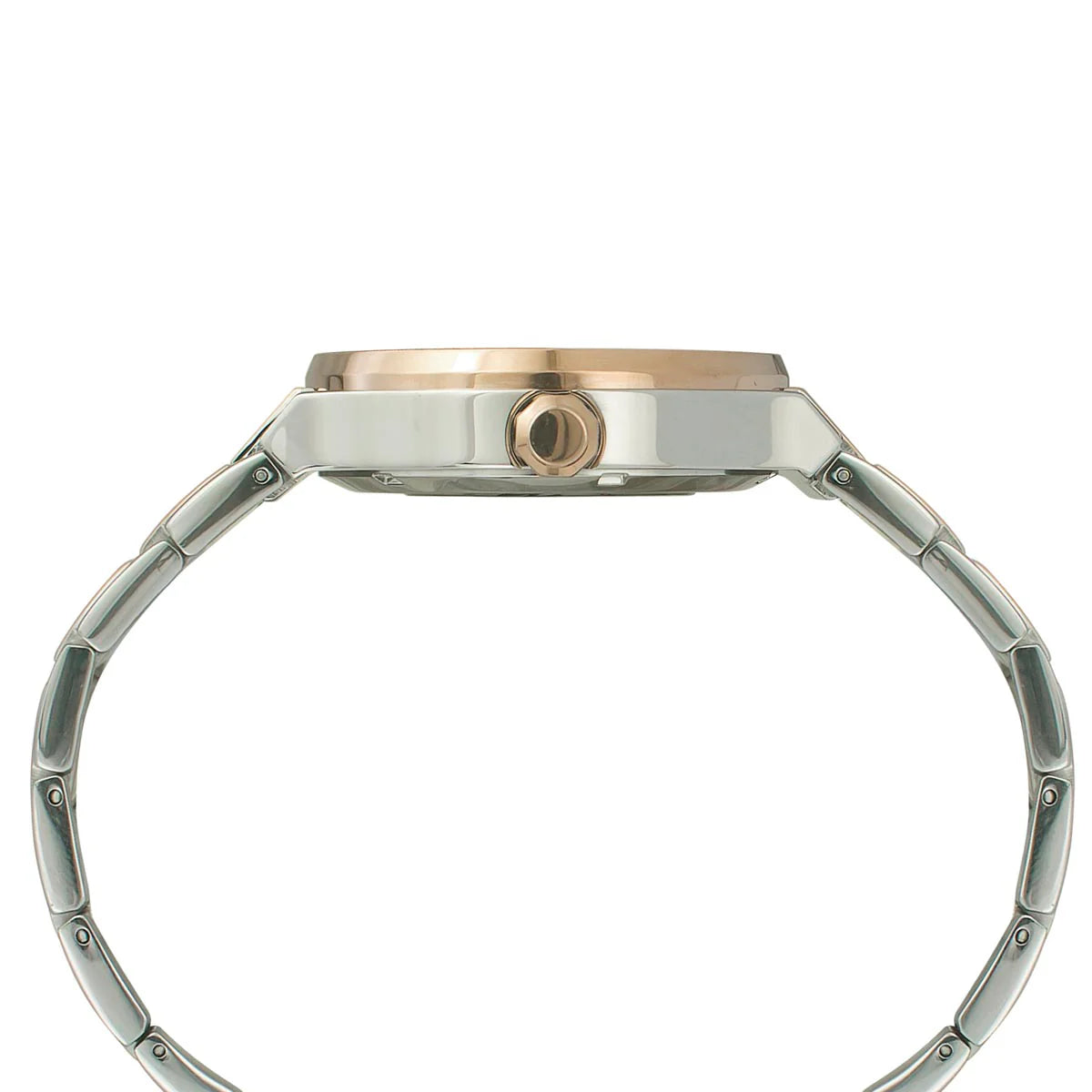 Timex E Class Men's Silver Dial Round Case Automatic Function Watch -TWEG20901