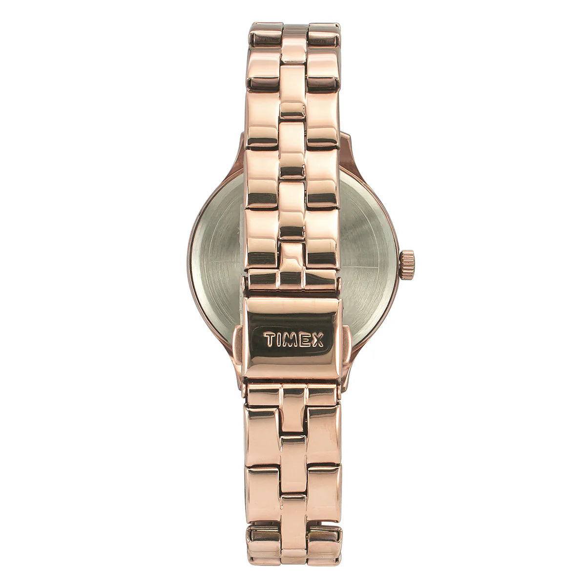 Timex Fashion Women's Rose Gold Round Multifunction Dial Watch -TWEL14814
