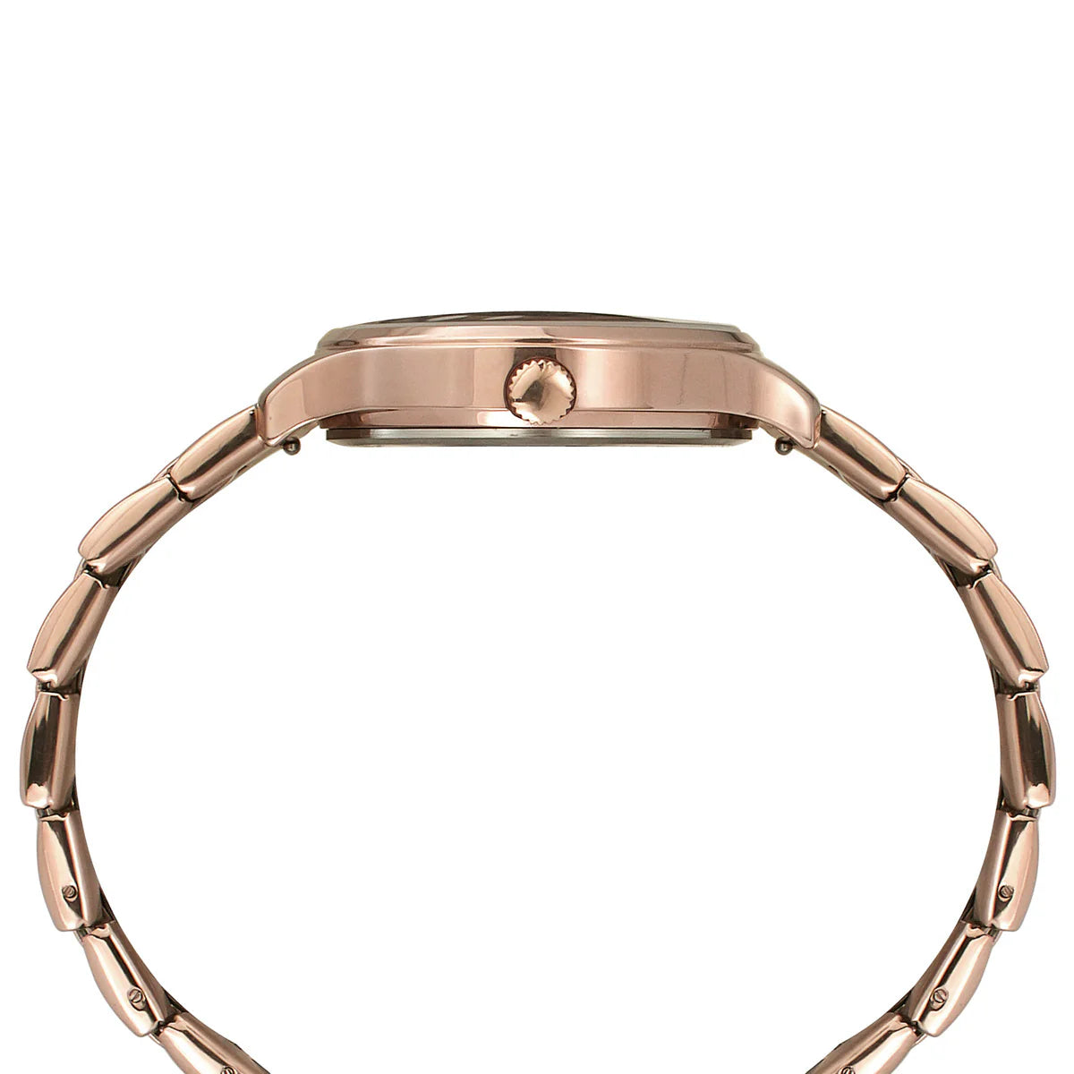 Timex Fashion Women's Rose Gold Round Multifunction Dial Watch -TWEL14814