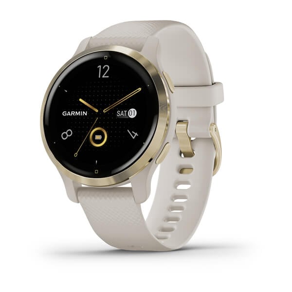 010-02429-71 Garmin | Venu 2S Light Gold Smart Watch (Women)