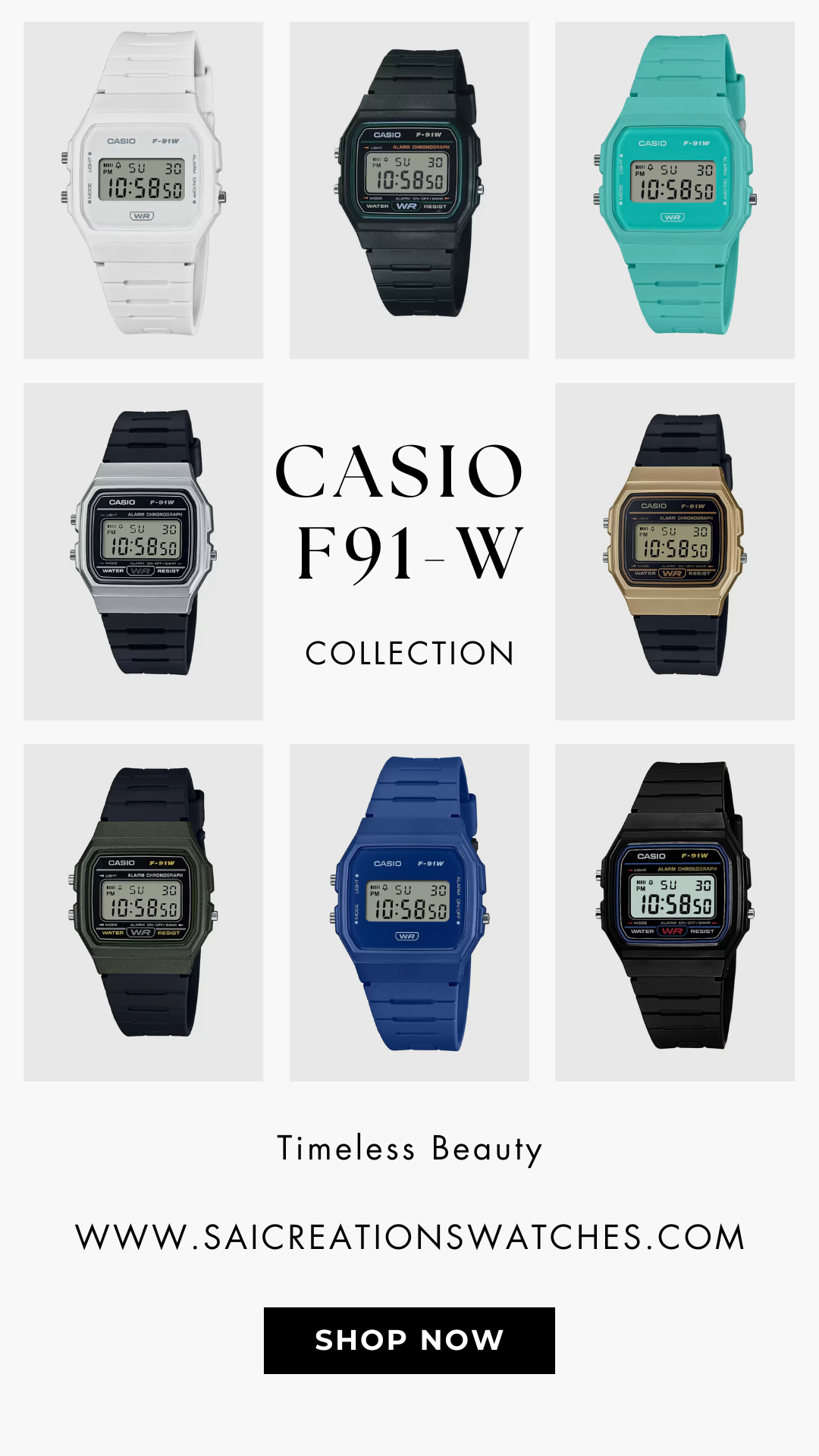 The Casio F-91W: The Digital Watch That Still Shocks the World After Decades