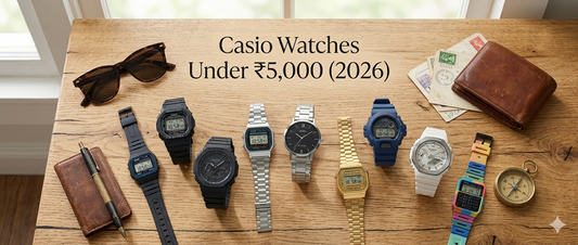 Best Casio Watches in India Under ₹5,000 (2026 Guide)