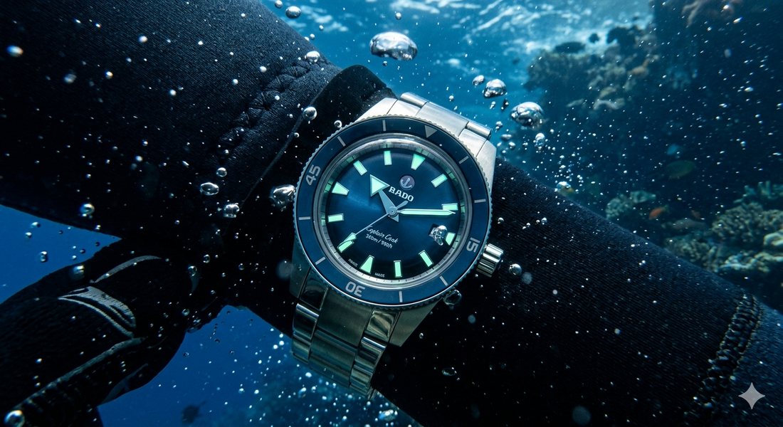 Rado Captain Cook Review 2026: Swiss Luxury Dive Watch Guide