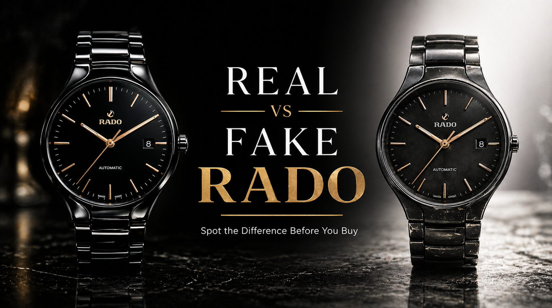 Real vs Fake Rado Watches – A Quick Identification Guide