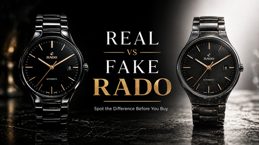 Real vs Fake Rado Watches – A Quick Identification Guide