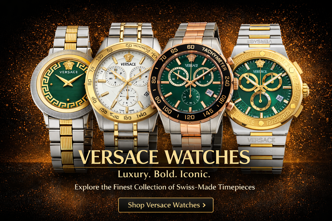 Versace Watches: The Ultimate Expression of Luxury, Style, Italian Glamour
