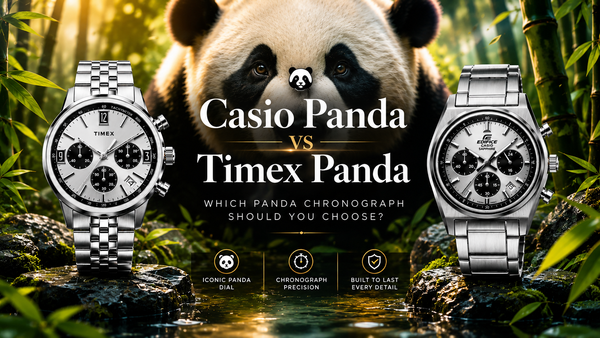 Casio ED635 vs Timex Marlin Panda: Which Panda Chronograph Watch Should You Buy in 2026?