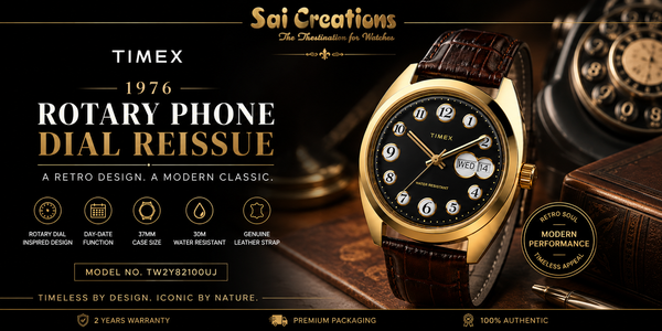 Timex 1976 Rotary Phone Dial Reissue: A Retro Watch With a Story to Tell