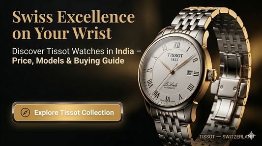 Luxury Tissot Swiss watches with elegant stainless steel design and premium dress style on dark background