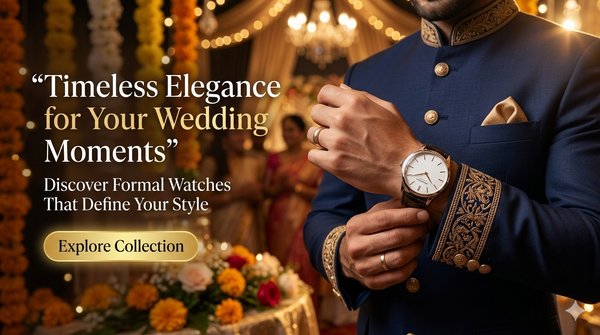 Top 5 Formal Watches for Wedding Season in India