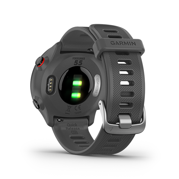 010-02562-53 GARMIN | FORERUNNER 55 Monterra Grey Smart Watch (Unisex)