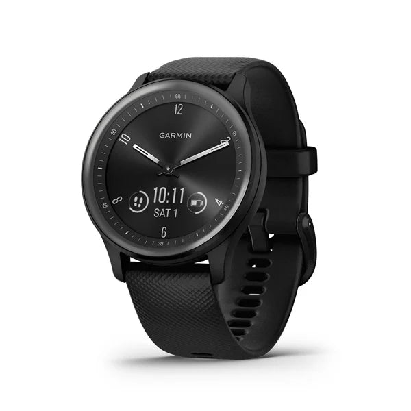 010-02566-50 GARMIN | Vivomove Sport Hybrid Smartwatch (Black)