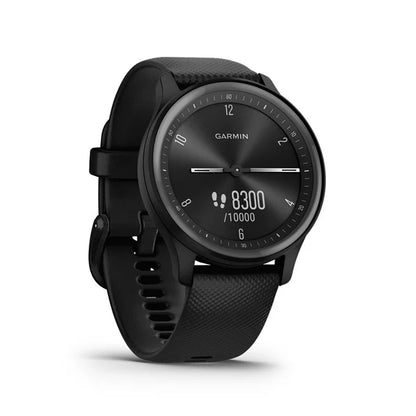 010-02566-50 GARMIN | Vivomove Sport Hybrid Smartwatch (Black)