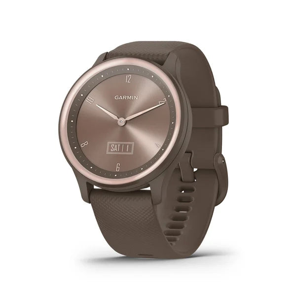 010-02566-52 GARMIN | Vivomove Sport Hybrid Smartwatch (Cocoa)