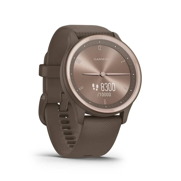 010-02566-52 GARMIN | Vivomove Sport Hybrid Smartwatch (Cocoa)