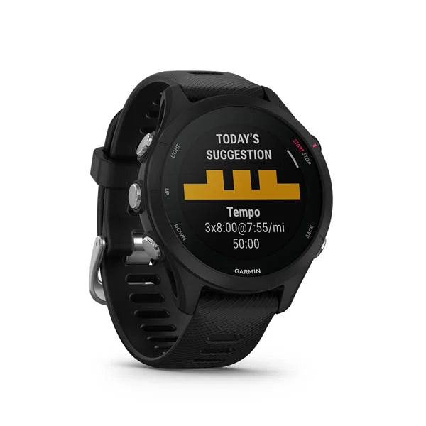 010-02641-68 GARMIN | Forerunner 255S Music Black Smartwatch (Unisex)