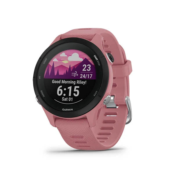 010-02641-73 GARMIN | Forerunner 255 Light Pink Smartwatch (Unisex)