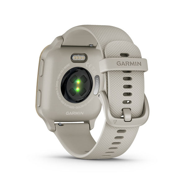 010-02700-82 GARMIN | Venu Sq 2b GPS Cream Gold Smart Watch (Unisex)