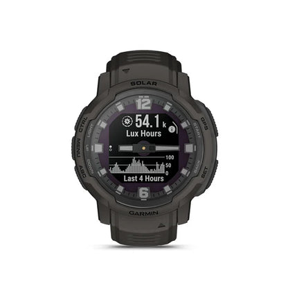 010-02730-51 GARMIN | Instinct Crossover Solar Graphite Smartwatch (Unisex)