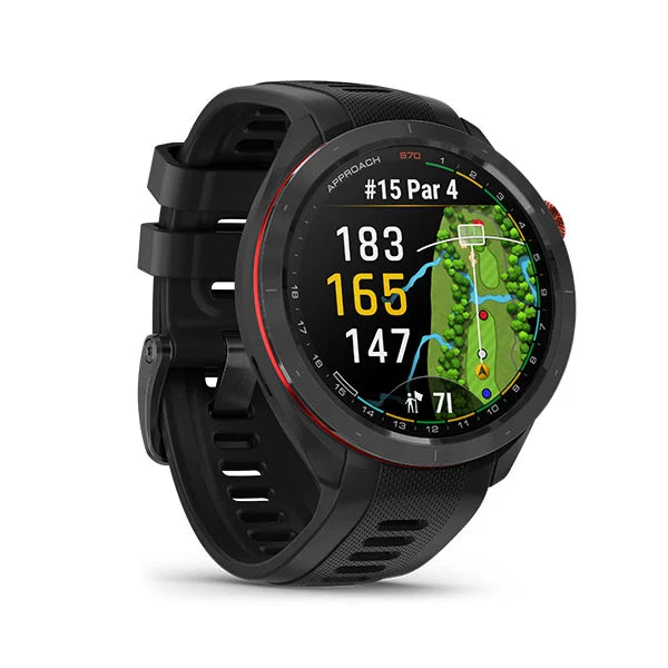 010-02746-52 GARMIN | Approach S70 47mm - Black Ceramic Bezel (Unisex)