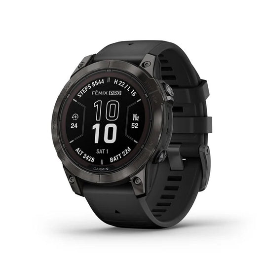 010-02777-54 GARMIN | Fenix 7 Pro Sapphire Solar GPS Smartwatch (Unisex)