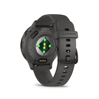 010-02785-50 GARMIN | Venu 3S - Slate St Steel Bezel Smart Watch