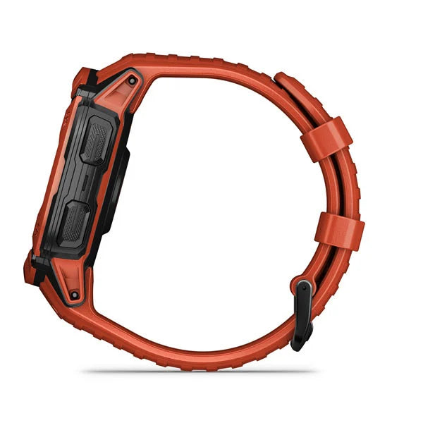 010-02805-34 GARMIN | Instinct 2X Solar Flame Red Smartwatch (Unisex)