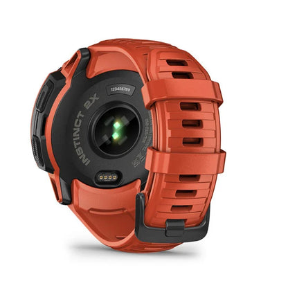 010-02805-34 GARMIN | Instinct 2X Solar Flame Red Smartwatch (Unisex)