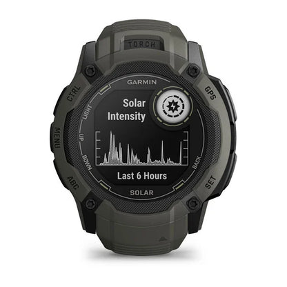 010-02805-74 GARMIN | Instinct 2X Solar Tactical Edition Black Smartwatch (Unisex)