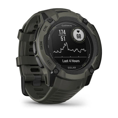 010-02805-74 GARMIN | Instinct 2X Solar Tactical Edition Black Smartwatch (Unisex)