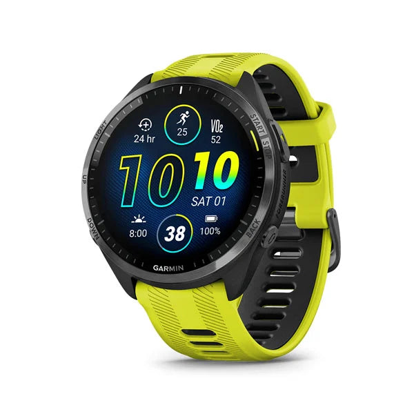 GARMIN Forerunner 965 Gps Amp Yellow Smartwatch (Unisex)