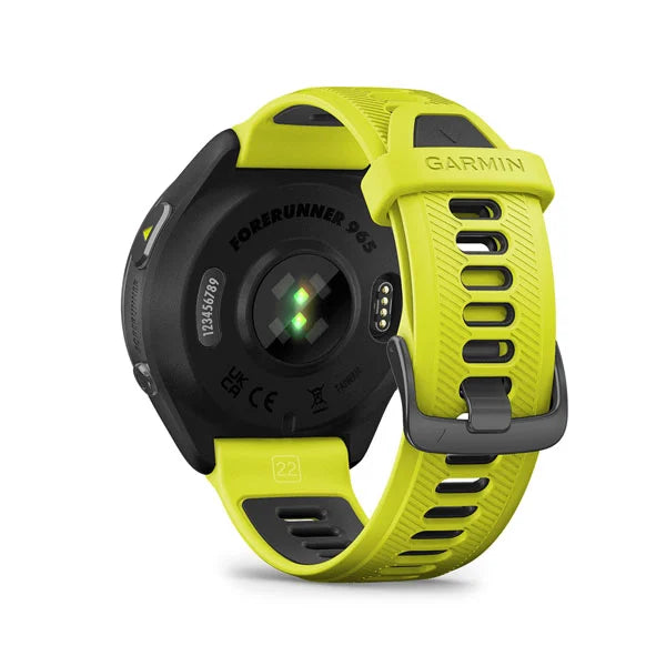 GARMIN Forerunner 965 Gps Amp Yellow Smartwatch (Unisex)