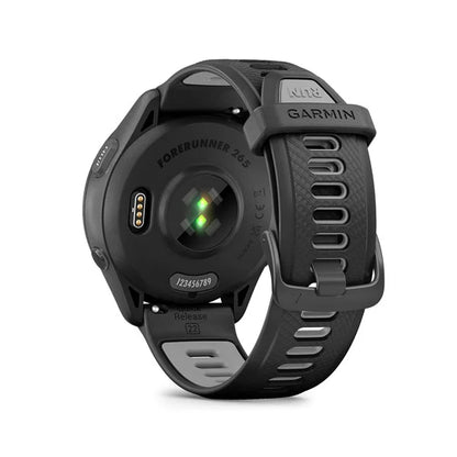  010-02810-50 GARMIN | Forerunner 265 Music Black Smartwatch (Unisex)