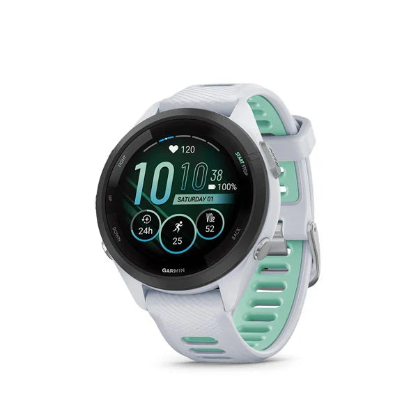 010-02810-54 GARMIN | Forerunner 265S White Stone Smartwatch (Unisex)