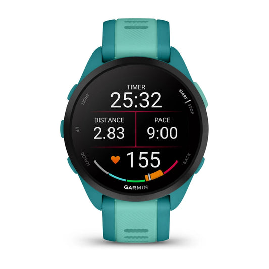 010-02863-32 GARMIN | Forerunner 165 Music Turquoise/Aqua Smart Watch (Unisex)