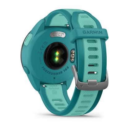 010-02863-32 GARMIN | Forerunner 165 Music Turquoise/Aqua Smart Watch (Unisex)