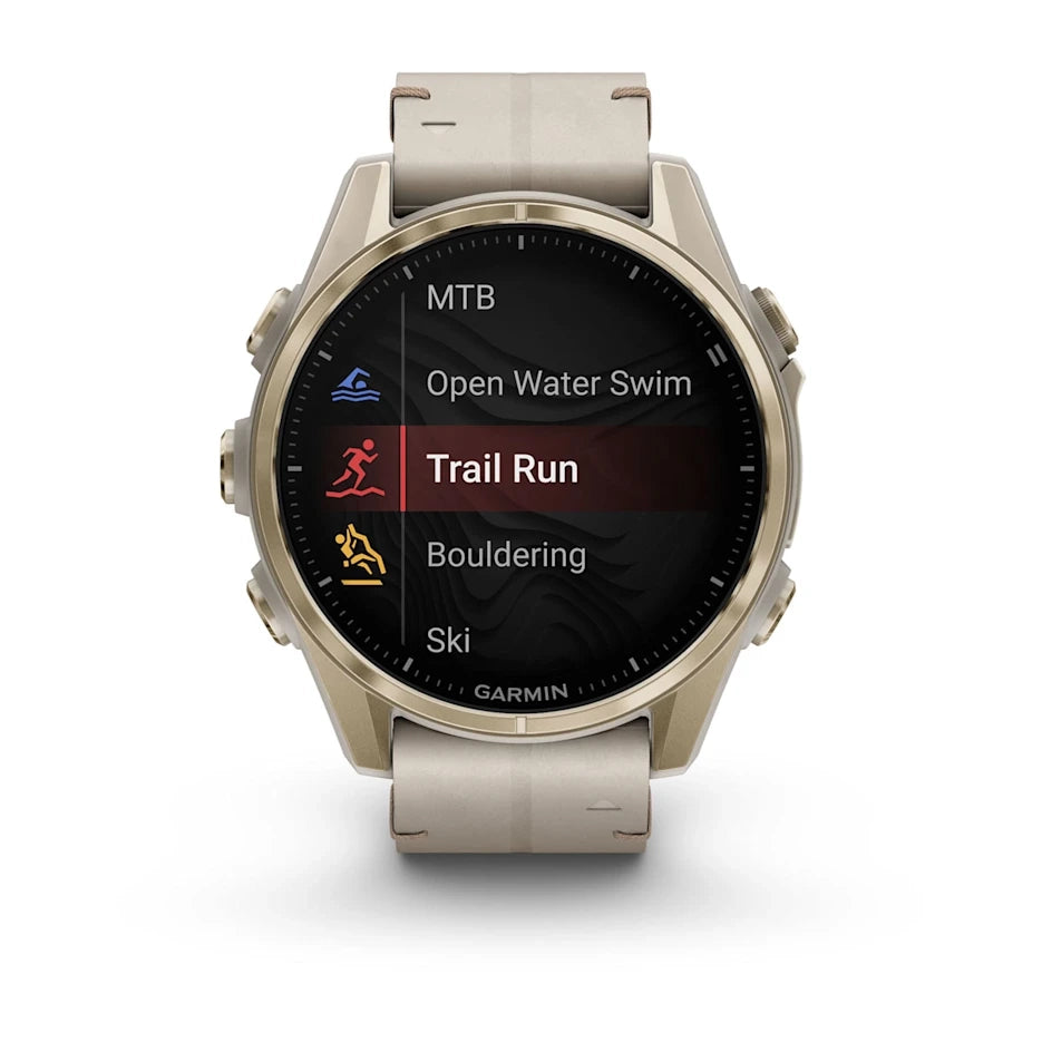 GARMIN Fenix 8 Soft Gold 43mm AMOLED Sapphire Smartwatch - 010-02903-40