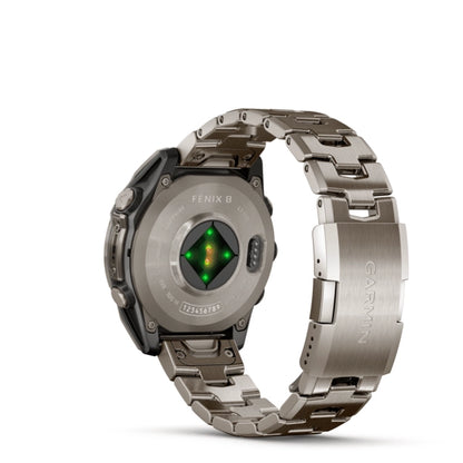 Fenix 8 47mm, AMOLED Sapphire, Titanium with Vented Titanium Bracelet