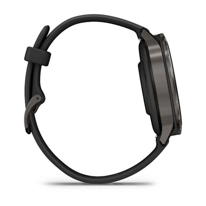 Garmin Venu 4 41MM Slate with Black Silicone Band Smart Watch