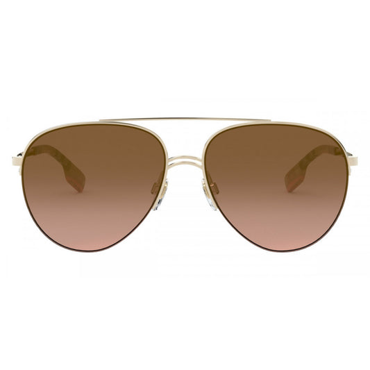 Burberry Ferry 0BE3113 110913 59 – Gold Frame Designer Sunglasses