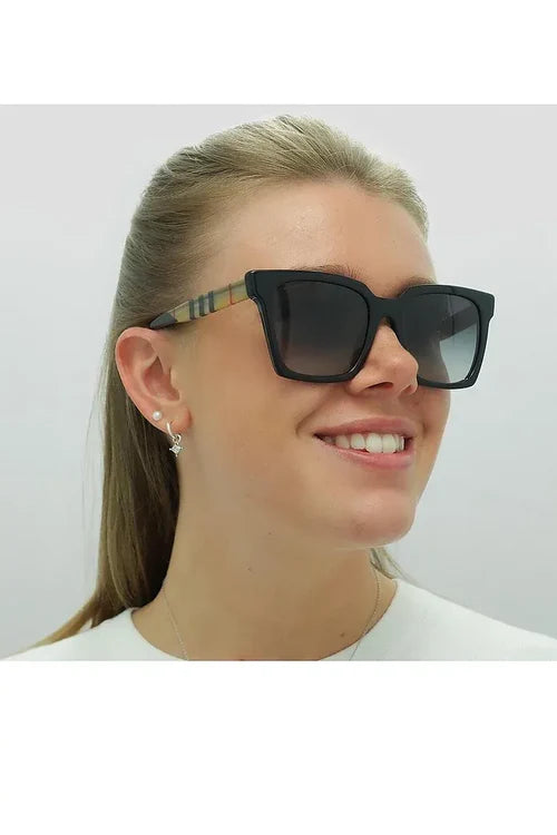 Burberry Women’s Square Sunglasses – Maple Gray Gradient 0BE4335 39298G53