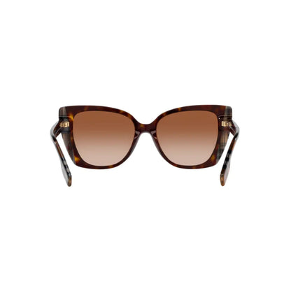 Burberry Meryl Sunglasses Dark Havana Frame with Gradient Lenses 0BE4393 40531354