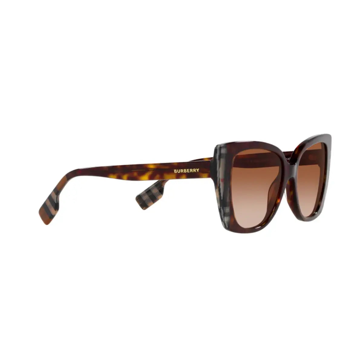 Burberry Meryl Sunglasses Dark Havana Frame with Gradient Lenses 0BE4393 40531354