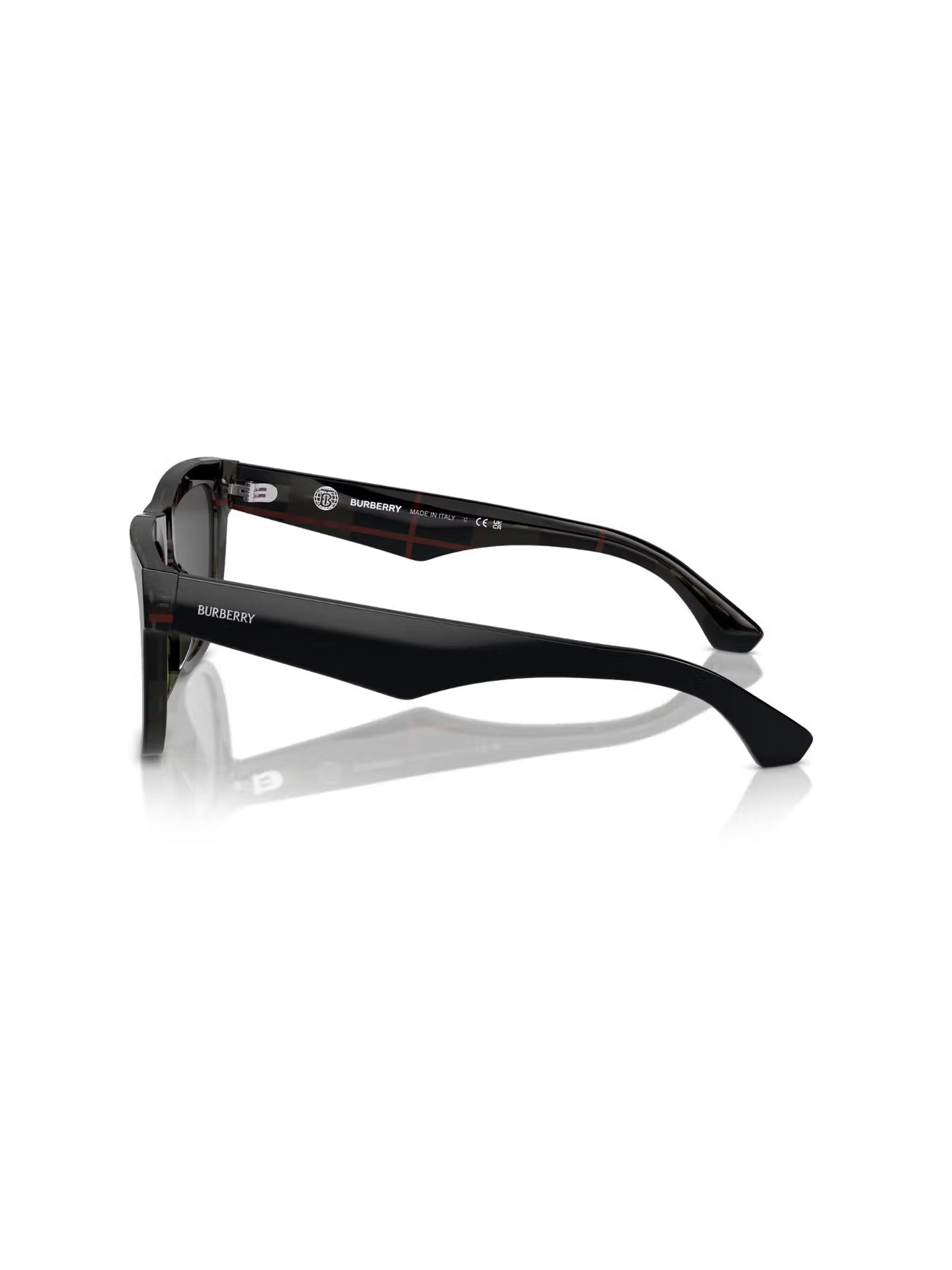 Burberry Grey UV Protected Square Sunglasses for Men – Model 0BE4431U41218756