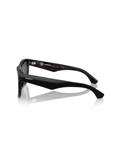 Burberry Grey UV Protected Square Sunglasses for Men – Model 0BE4431U41218756