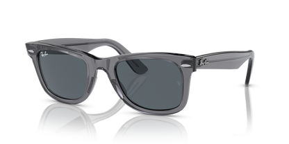 Ray-Ban Unisex Square Sunglasses Featuring UV-Protected Blue Lenses - 0RB21406773R550
