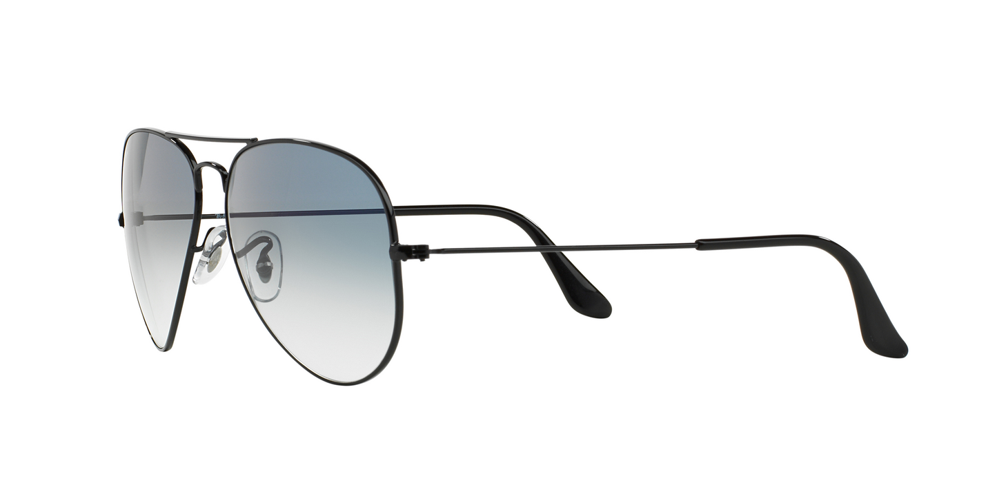 Ray-Ban Unisex Pilot Sunglasses - Gradient Blue Lens | Model 0RB3025I002/3F58 | UV Protection