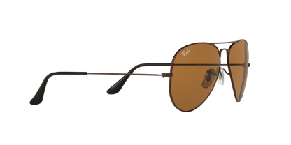 Ray-Ban Aviator Classic 0RB3025I R1072 Brown Metal Sunglasses